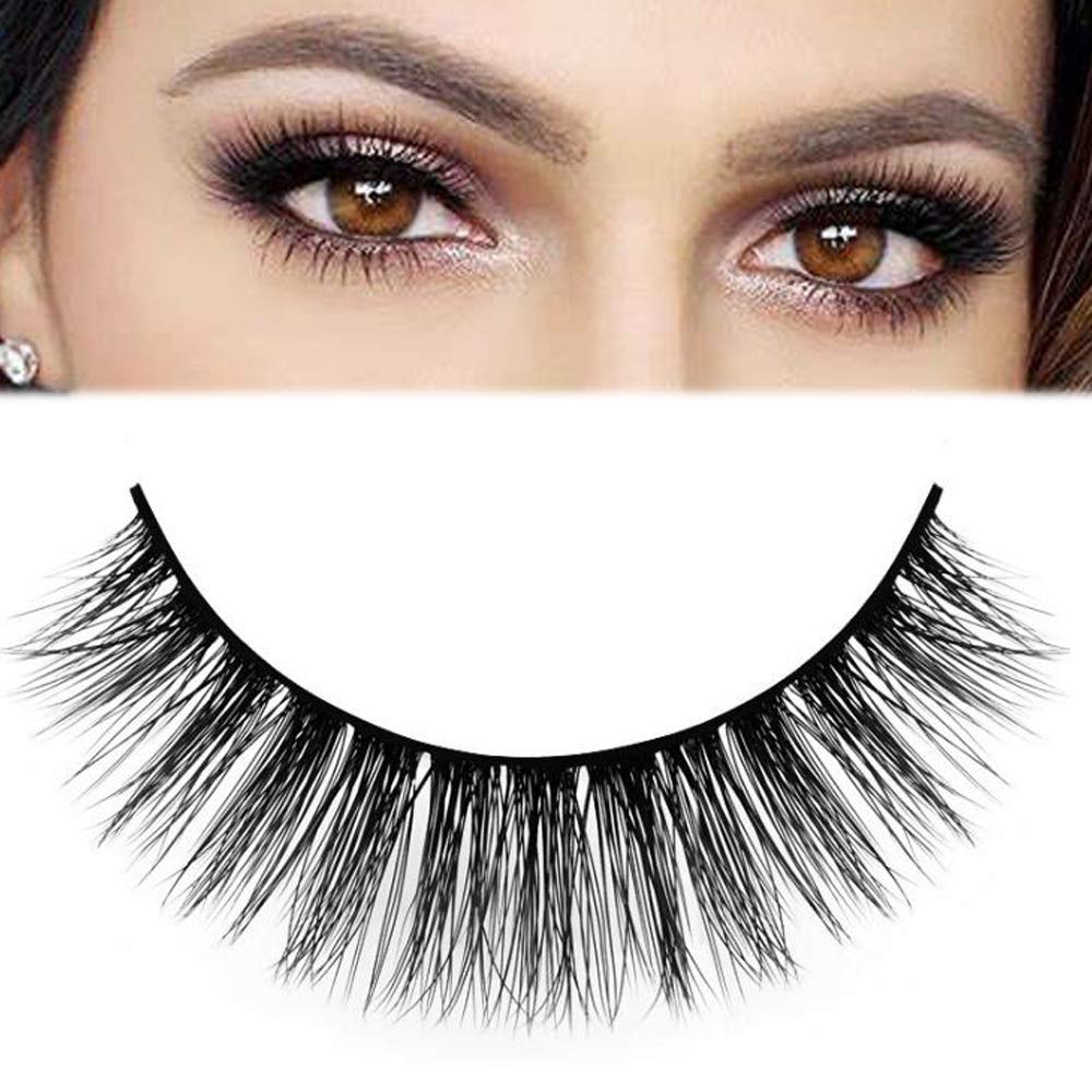 Best false eyelashes for Asian eyes - False eyelashes with glue