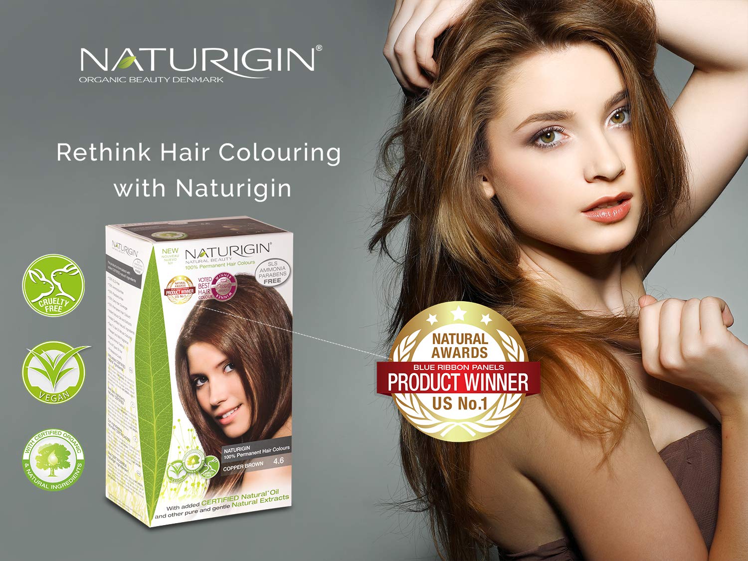 Naturigin Natural and Organic Ammonia-Free Permanent Hair Colour