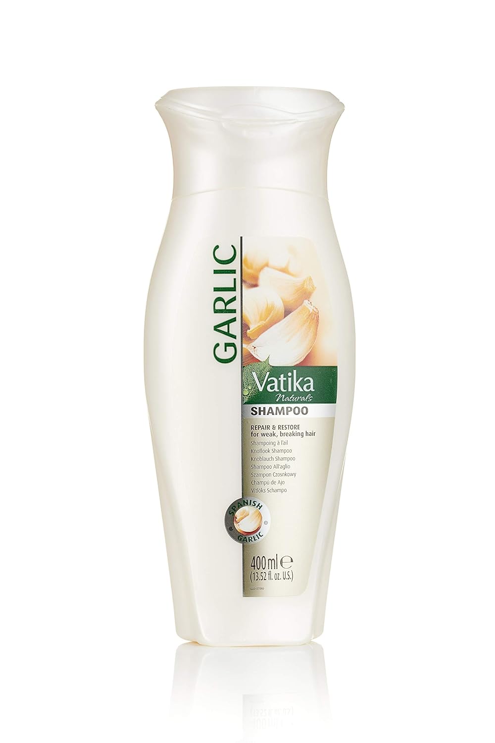 Does Garlic shampoo work? Benefits of Dabur Vatika Naturals organic garlic shampoo