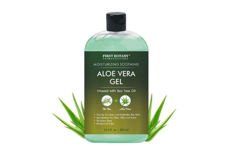 aloe vera gel for curly hair