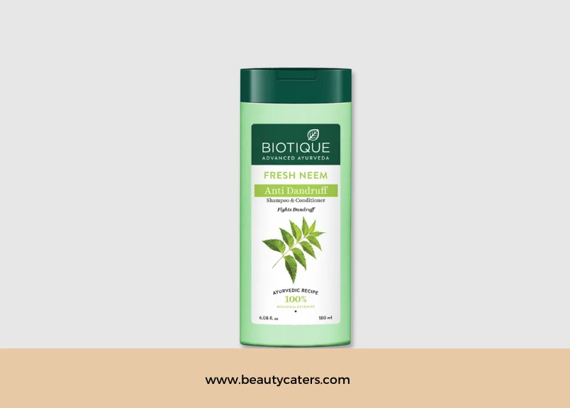 Biotique Fresh Neem Anti Dandruff Shampoo