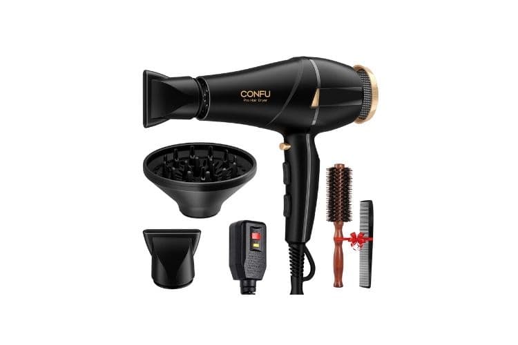 Professional hair dryer for dry hair