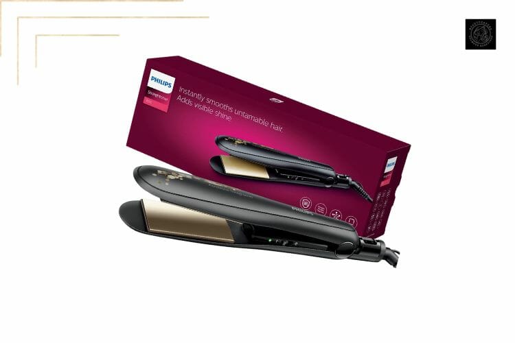 Philips Kerashine Titanium Wide Plate Straightener With SilkProtect Technology