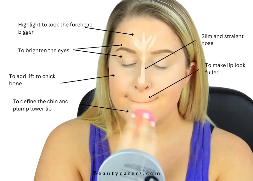 Points to highlight in strobing makeup